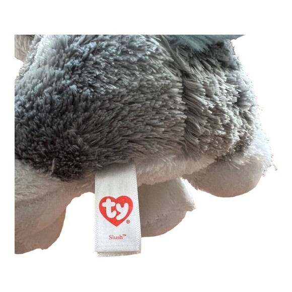 TY Beanie Boos 9” Slush‎ Husky Dog Stuffed Animal 2015 Plush Puppy - Picture 5 of 7